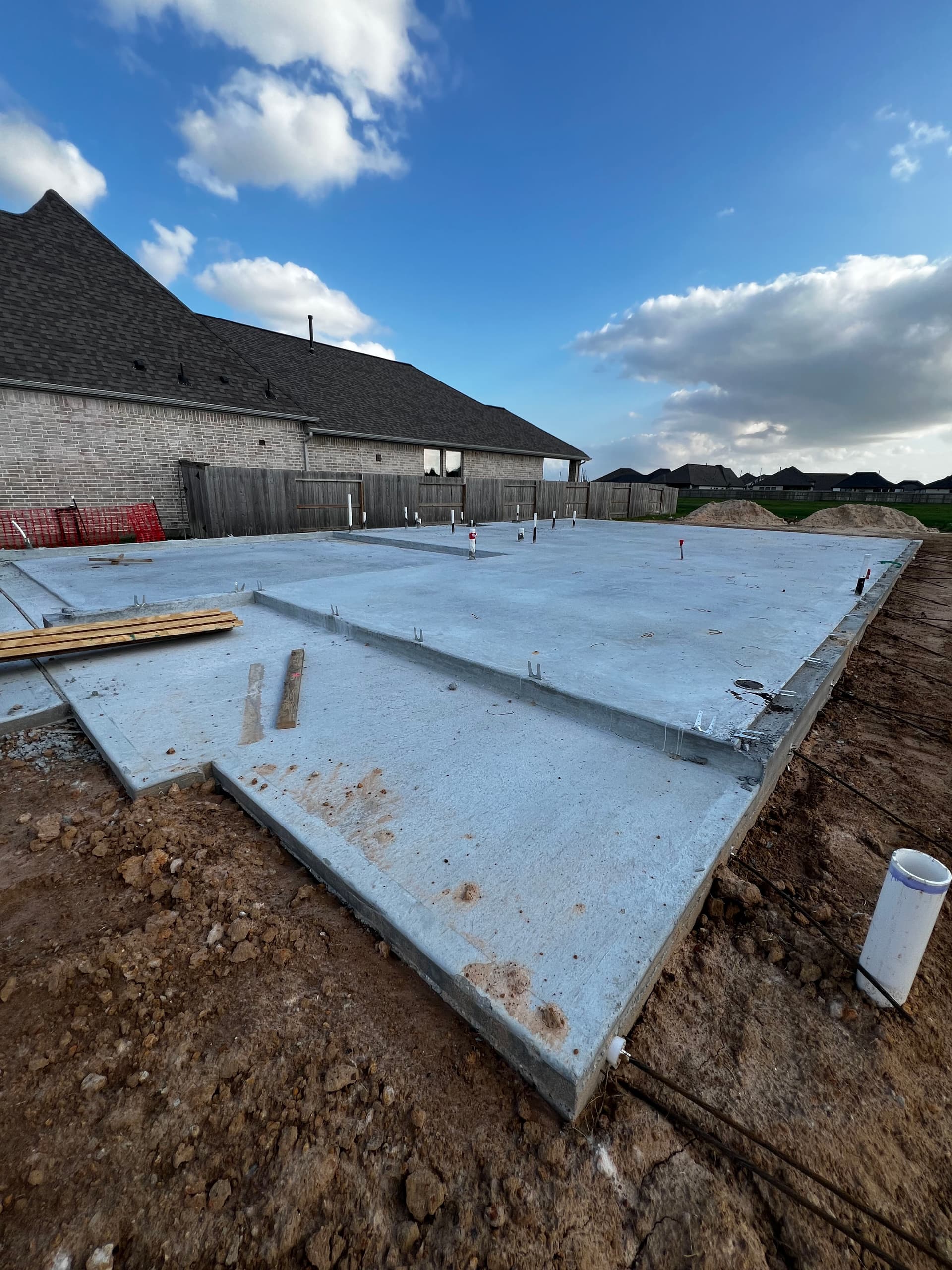 Gallery photos for New Home Build Foundation Poured Clean and Ready to Frame: Image #1