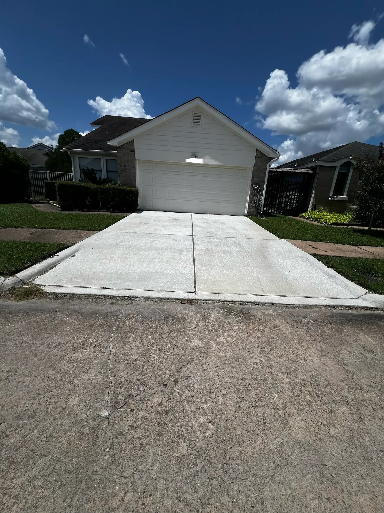 Gallery photos for Fresh Concrete Driveway That Actually Delivers at the Curb: Image #1