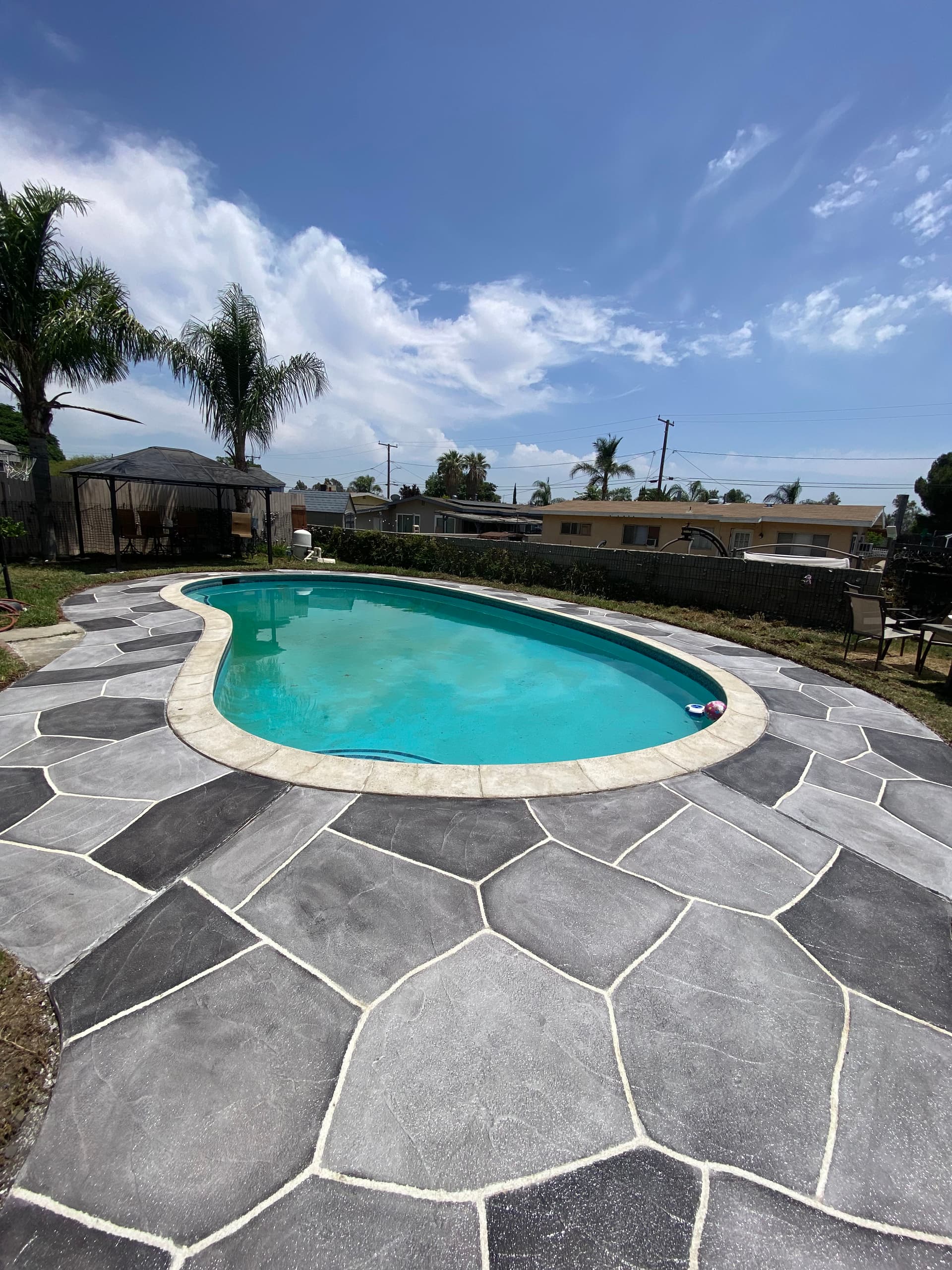 Stone Overlay Pool Decks That Actually Look Custom