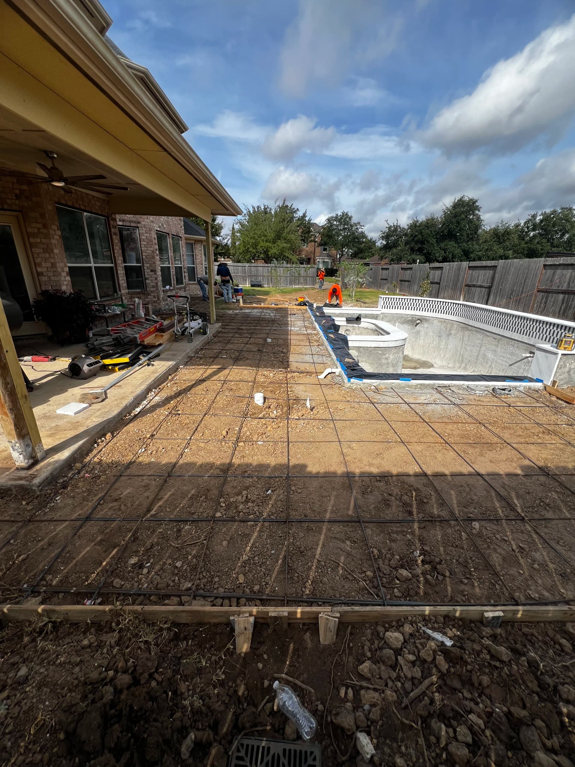 Gallery photos for Concrete Pool Deck Built Right From the Ground Up: Image #1