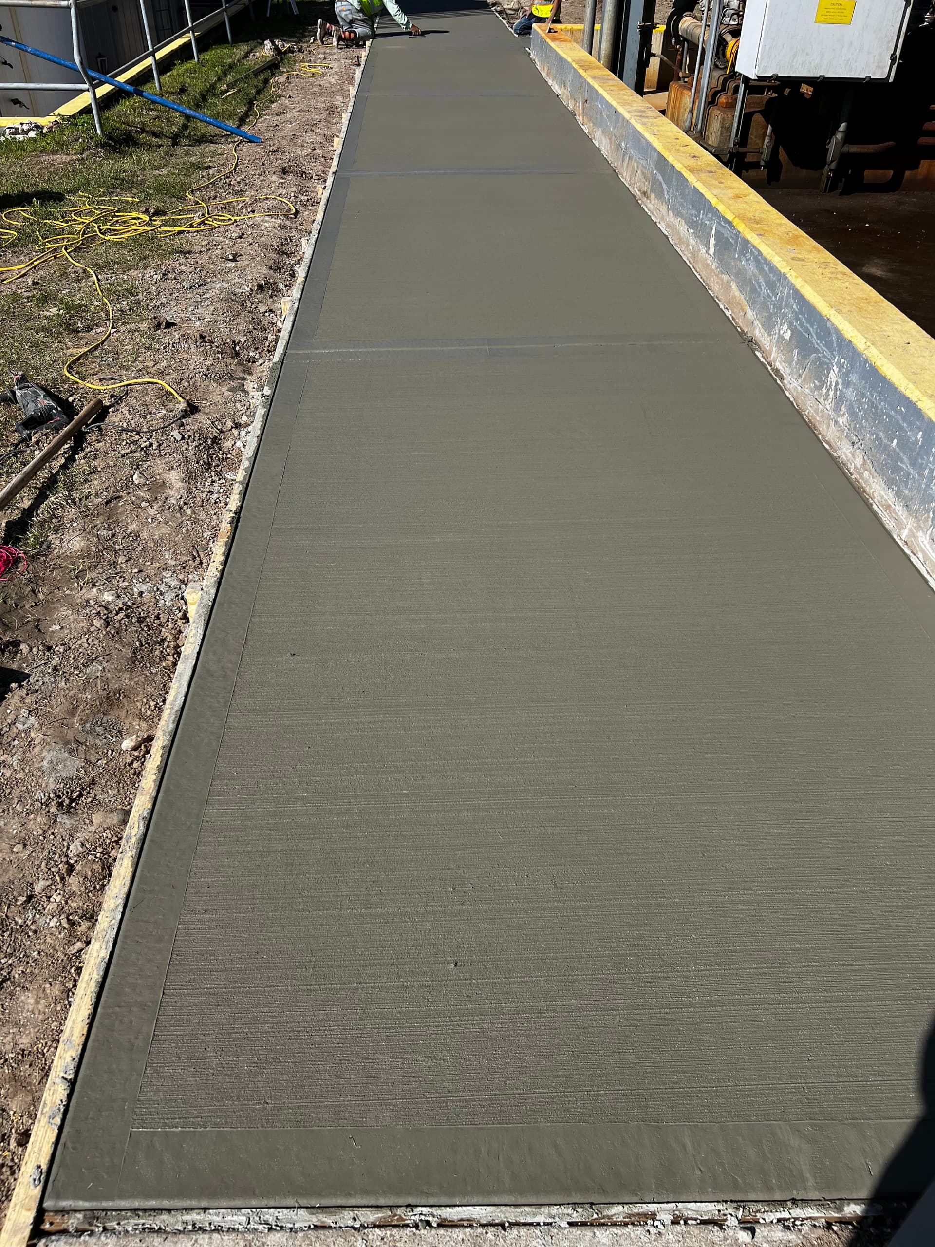 Gallery photos for New Concrete Sidewalks Poured at an Active Industrial Facility: Image #5
