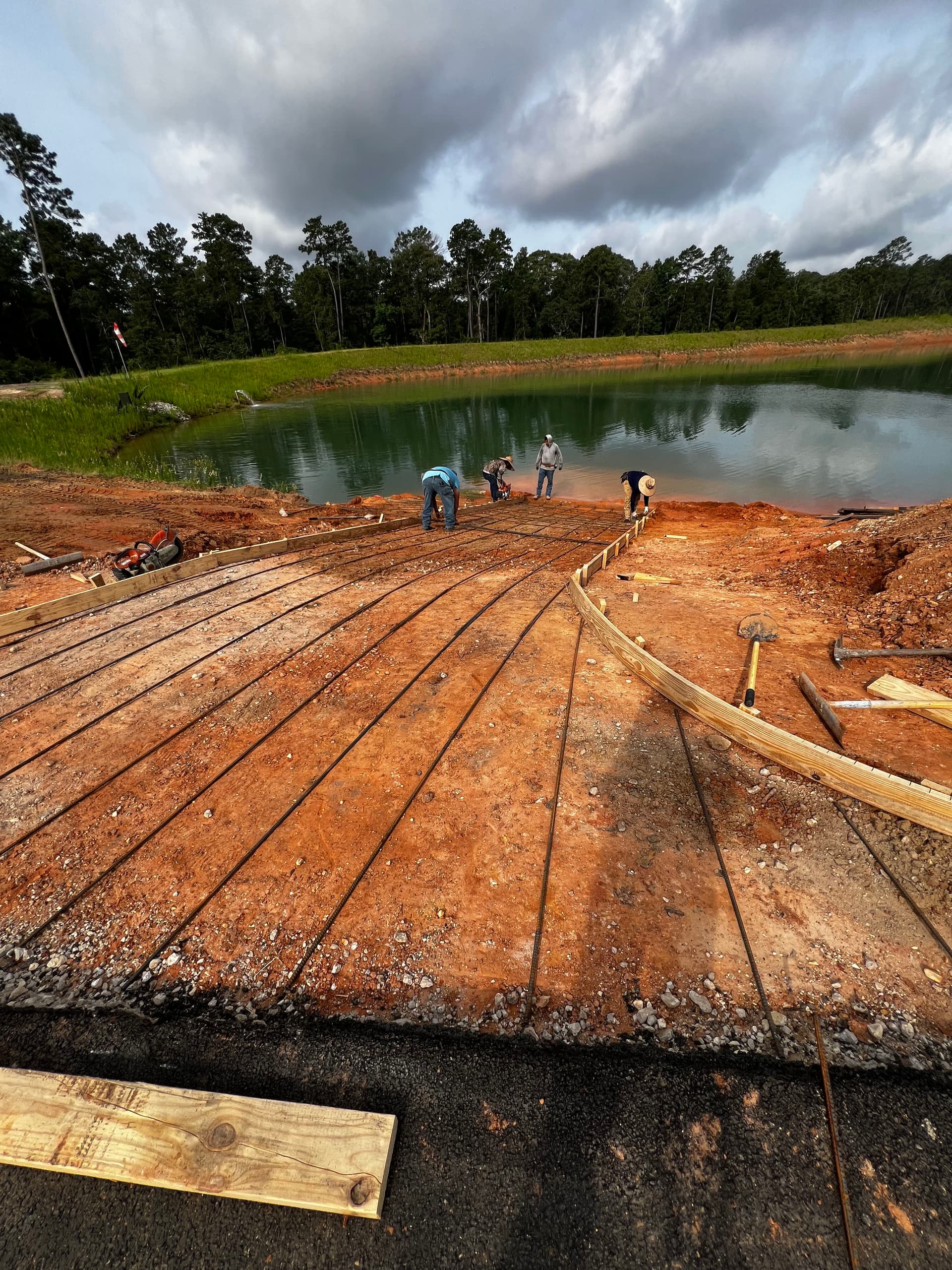 Gallery photos for Concrete Boat Ramp Built for Safe, Lasting Water Access: Image #3