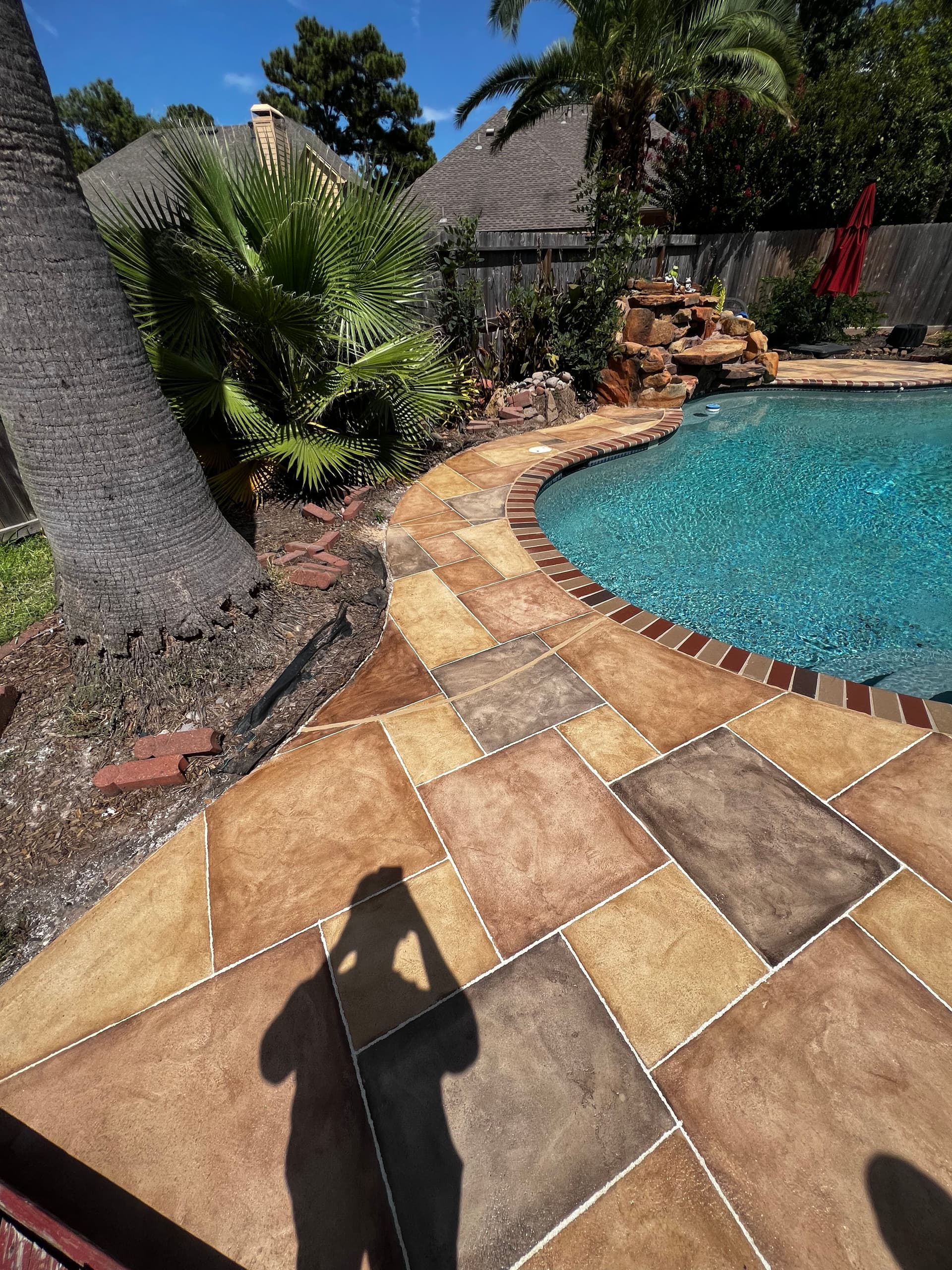 Custom Pool Deck Overlay That Actually Looks Like Stone