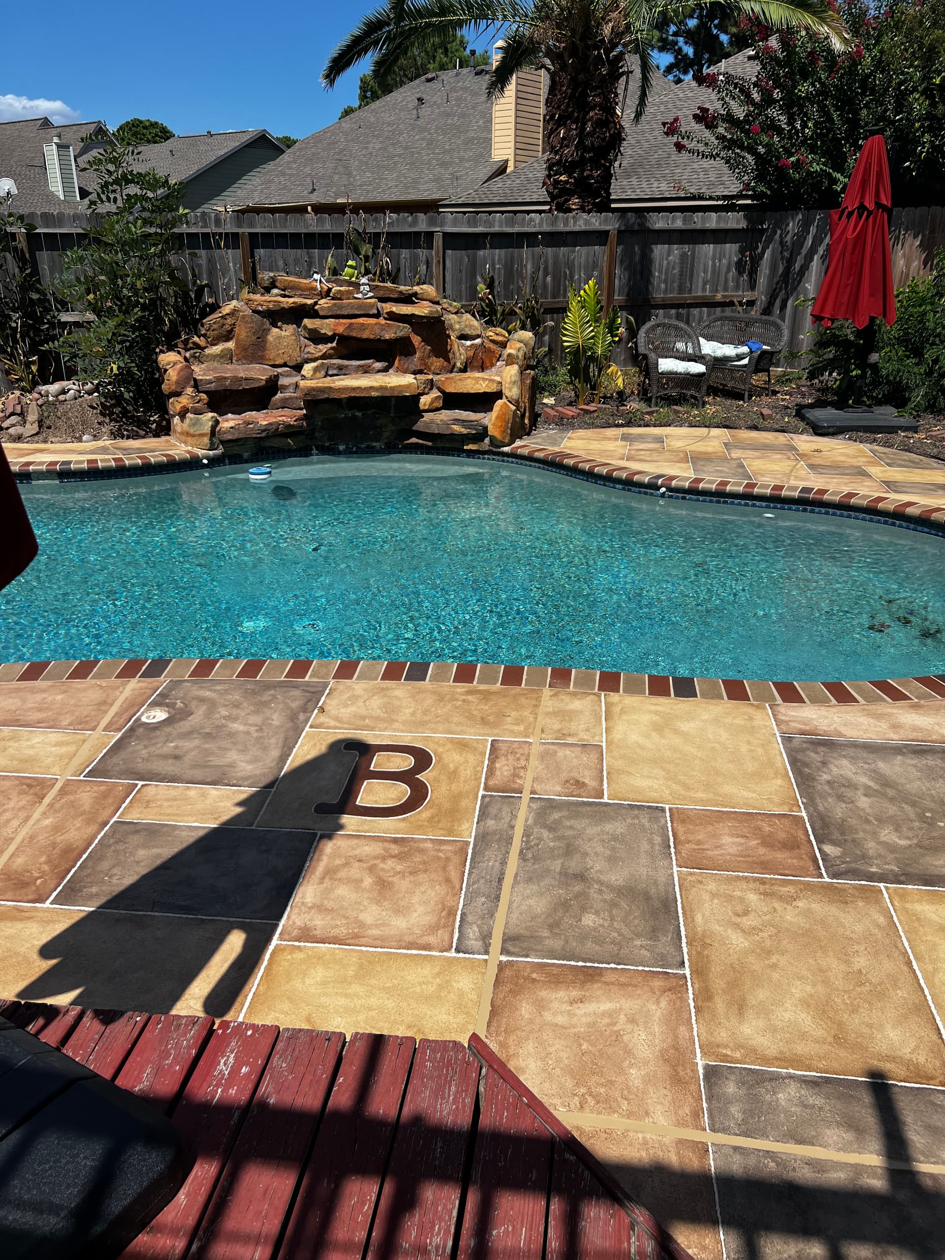 Custom Pool Deck Overlay That Actually Looks Like Stone