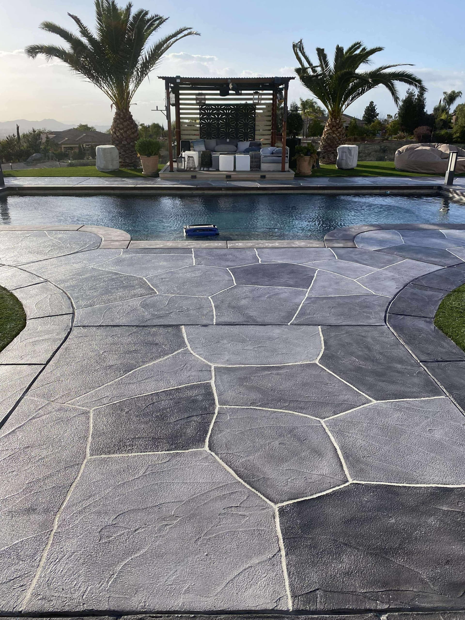 Stone Overlay Pool Decks That Actually Look Custom