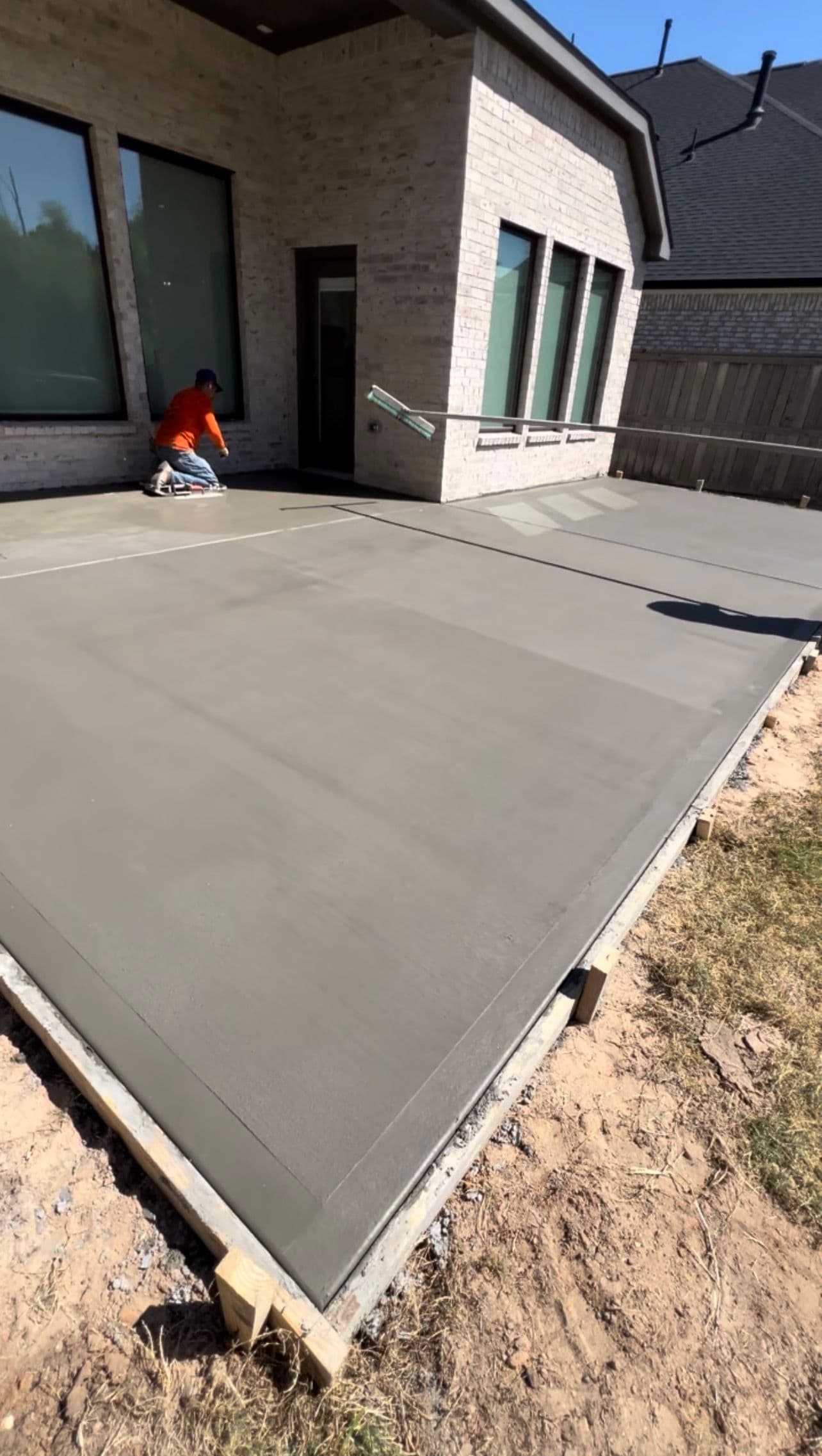 Gallery photos for Concrete Patio Extension with a Seamless Overlay Finish: Image #5