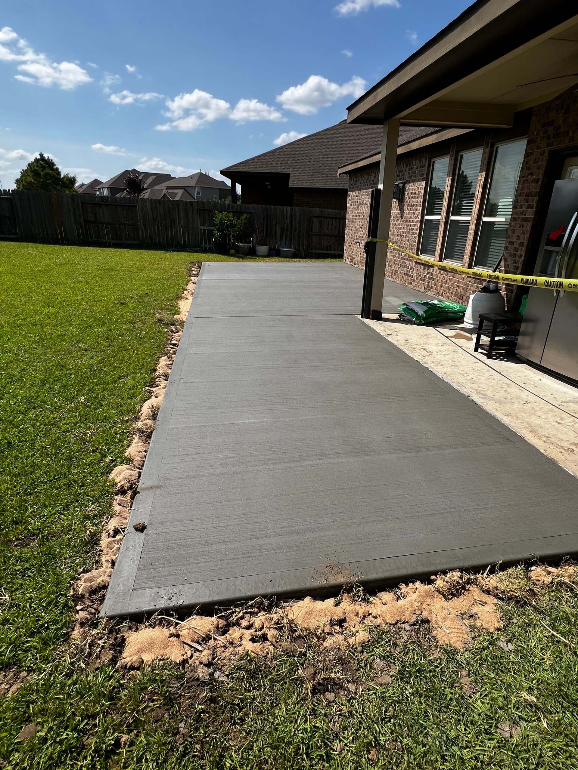Gallery photos for Backyard Patio Extension and Driveway Addition That Actually Gets Used: Image #1