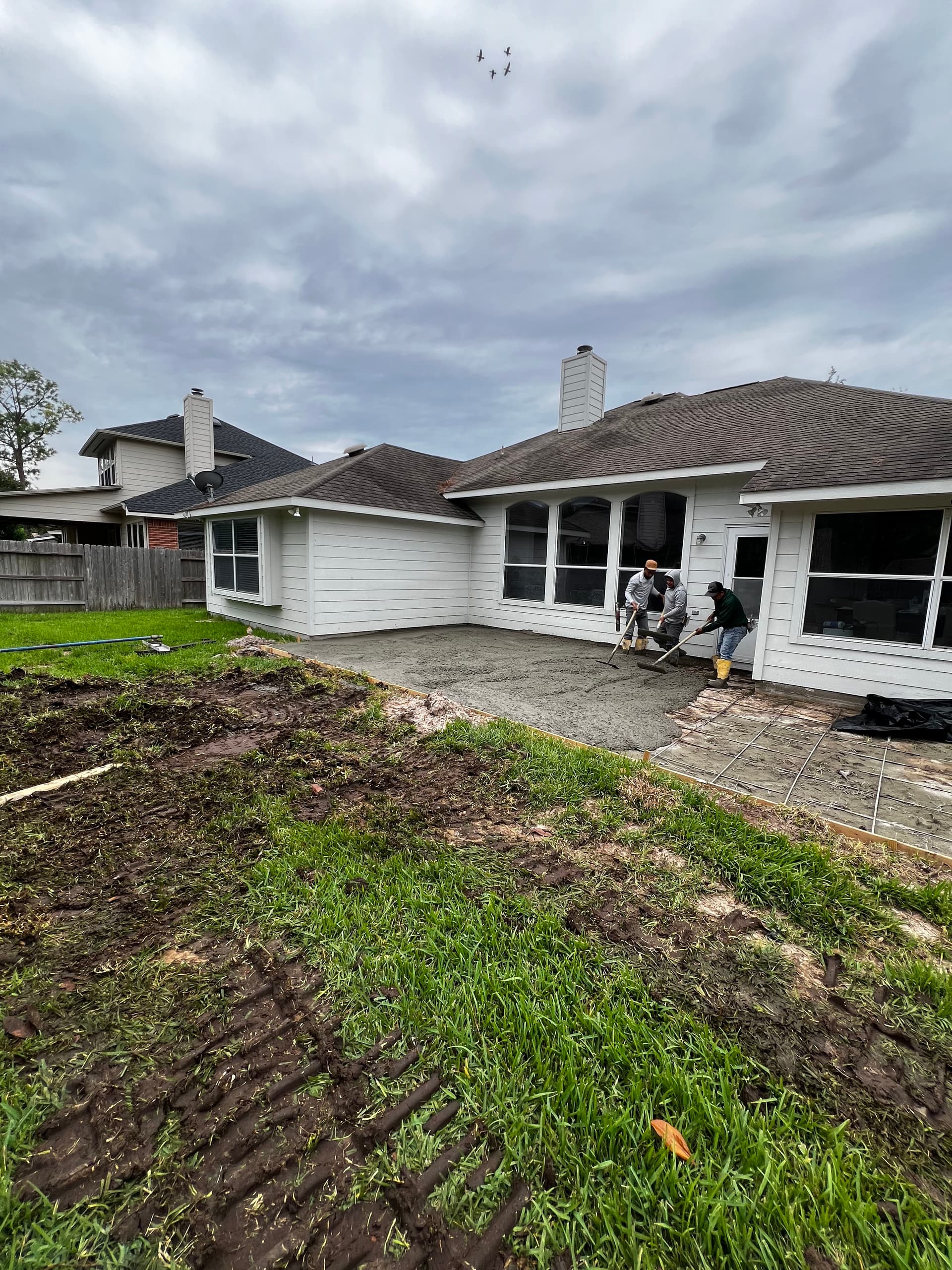 Driveway Widening and Backyard Patio Addition That Actually Works