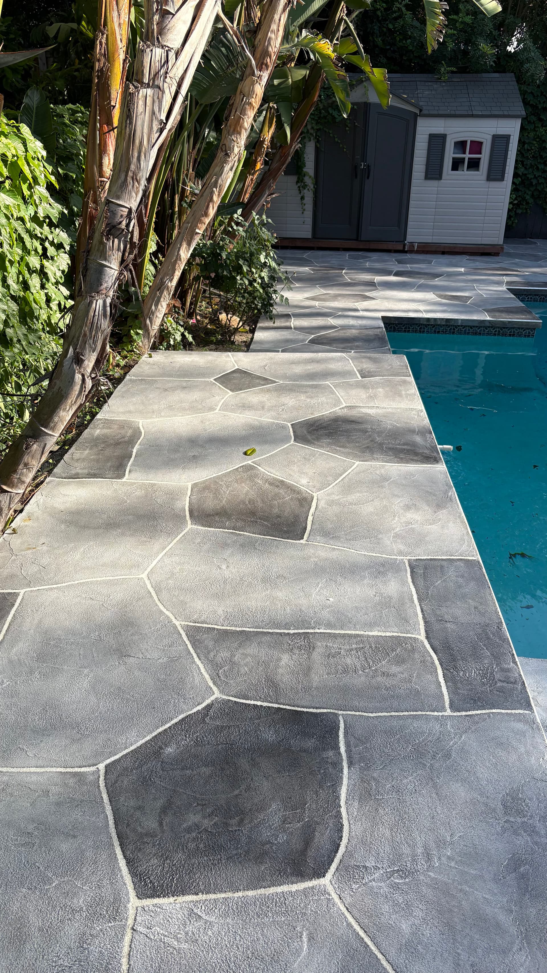 Gallery photos for Stone Overlay Pool Decks That Actually Look Custom: Image #7