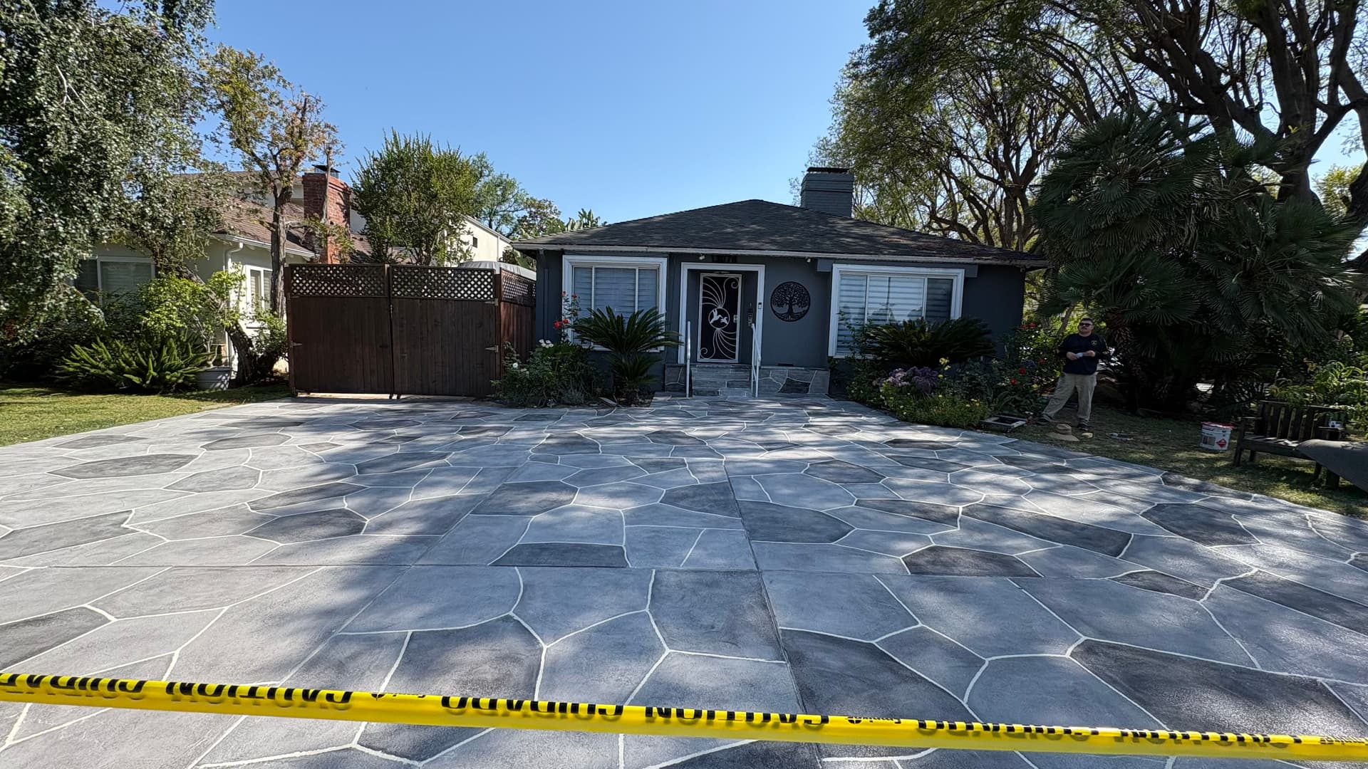 Gallery photos for Stone Overlay Pool Decks That Actually Look Custom: Image #9
