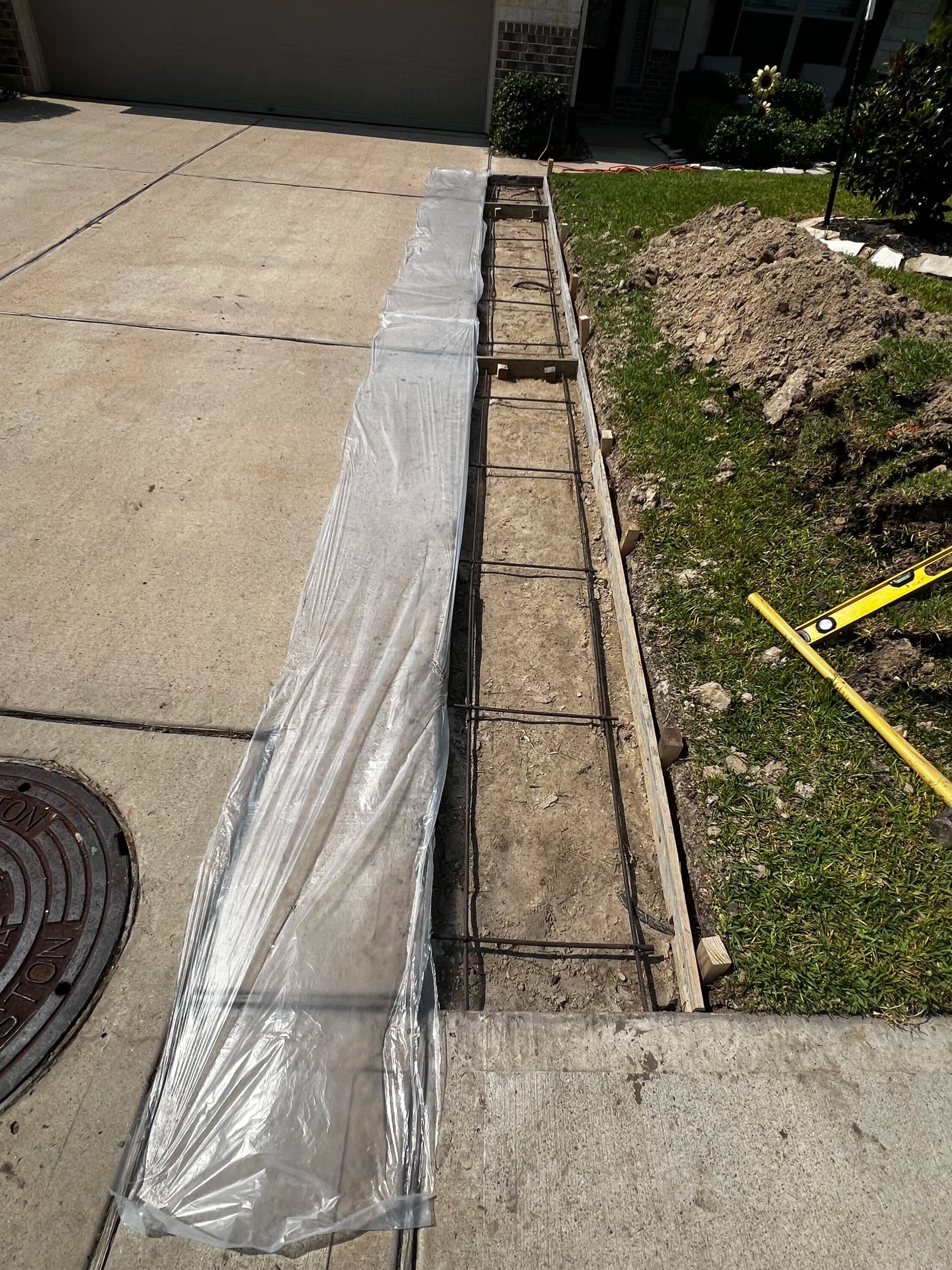 Gallery photos for Concrete Driveway Extension Built Right From the Ground Up: Image #1