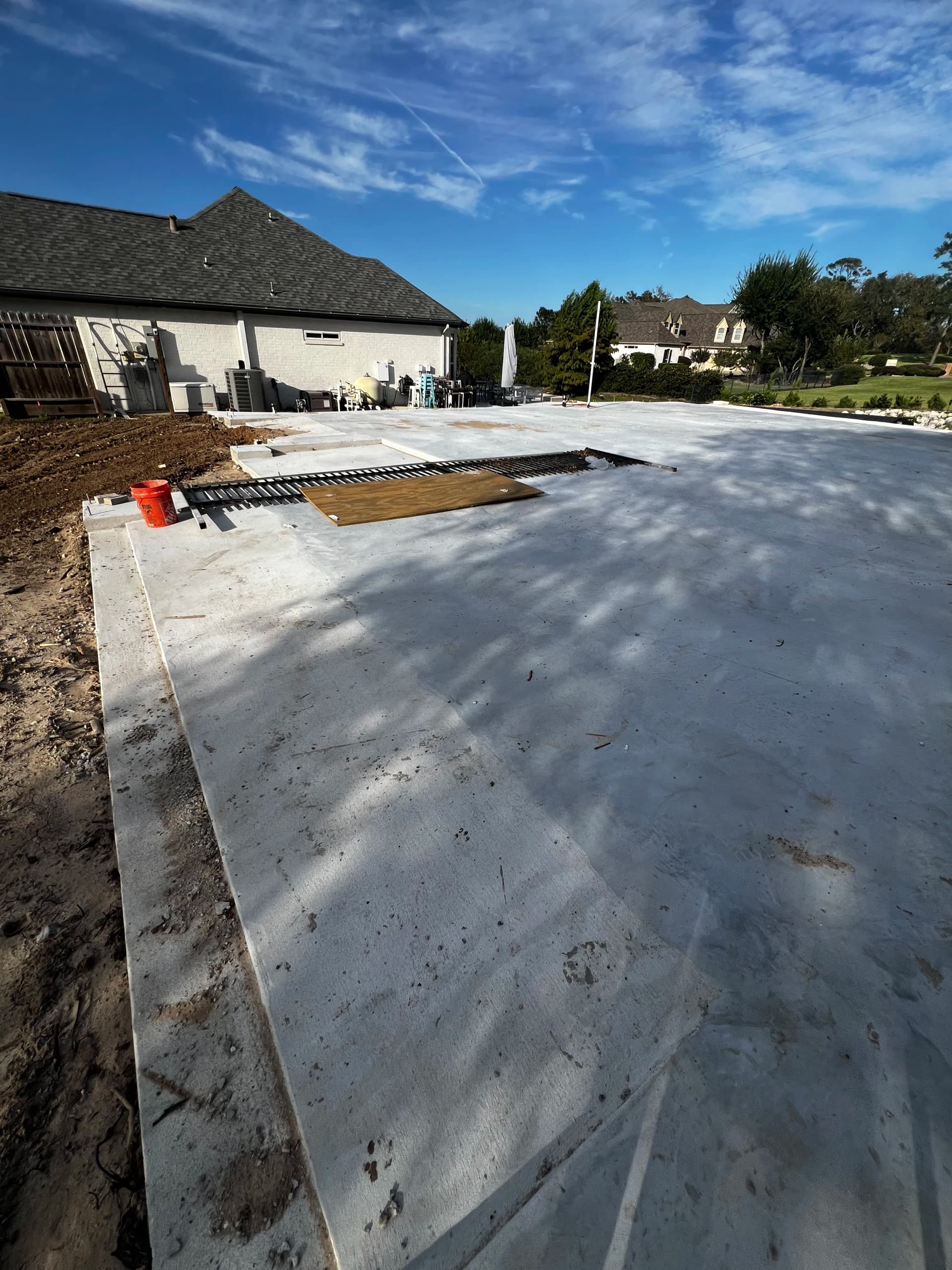 Gallery photos for Concrete Foundation Slab Poured Flat and Ready to Build On: Image #5